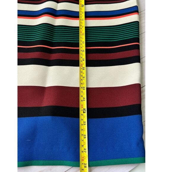 NWOT Badgley Mischka 2-Piece Striped Pencil Skirt & Sleeveless Top Set - Picture 11 of 13